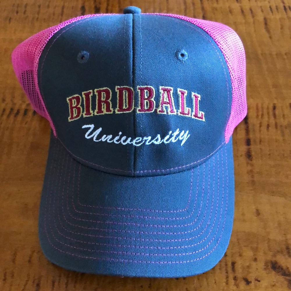 BC pink baseball cap
